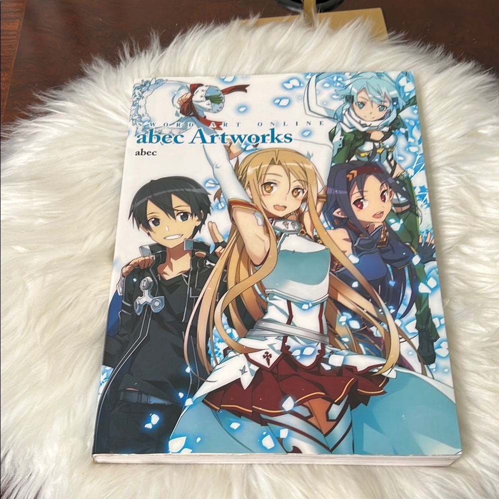Sword Art Online abec Artworks Book 157 Pages NWOT